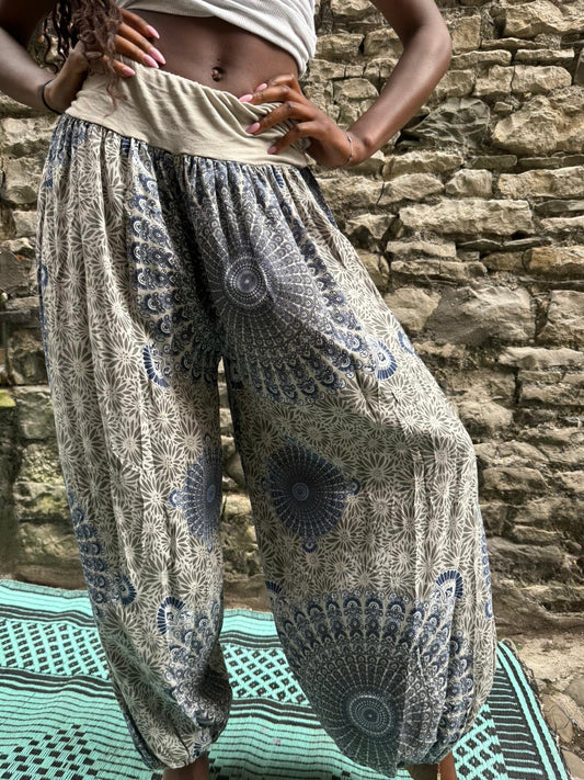 Harem Earthna Yoga Trousers One Size Fits UK 10-22